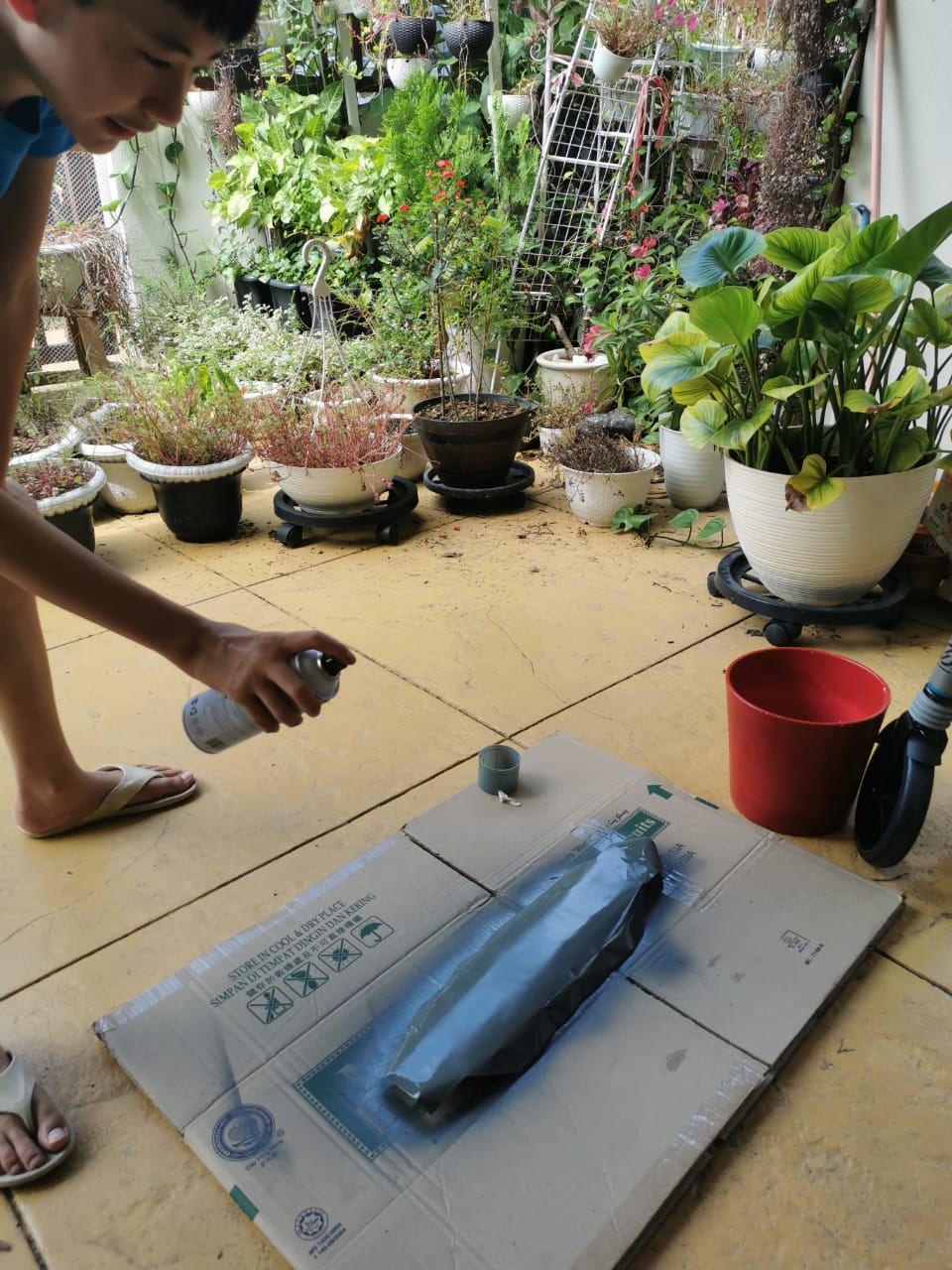 E-scooter conversion — project photograph 11