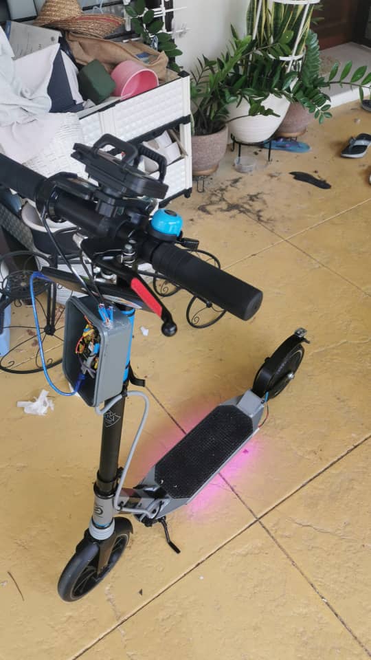 E-scooter conversion project cover