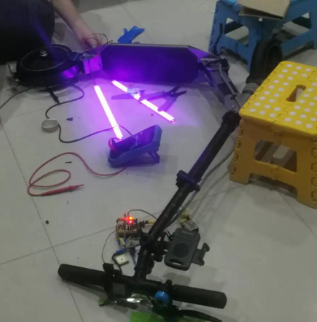 E-scooter conversion — project photograph 6